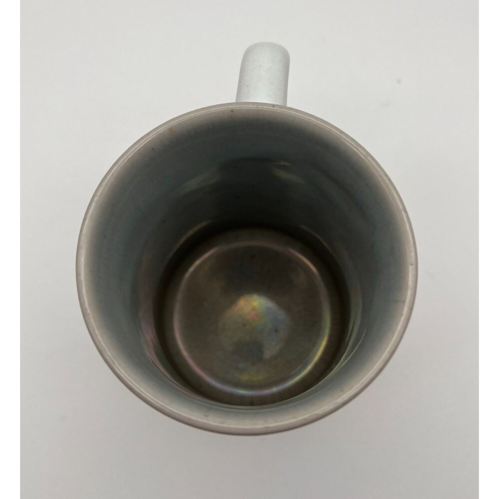 Otagiri Stoneware Coffee Mug Large 16 oz Blue Brown 3D Drip MCM Japan - Picture 5 of 7